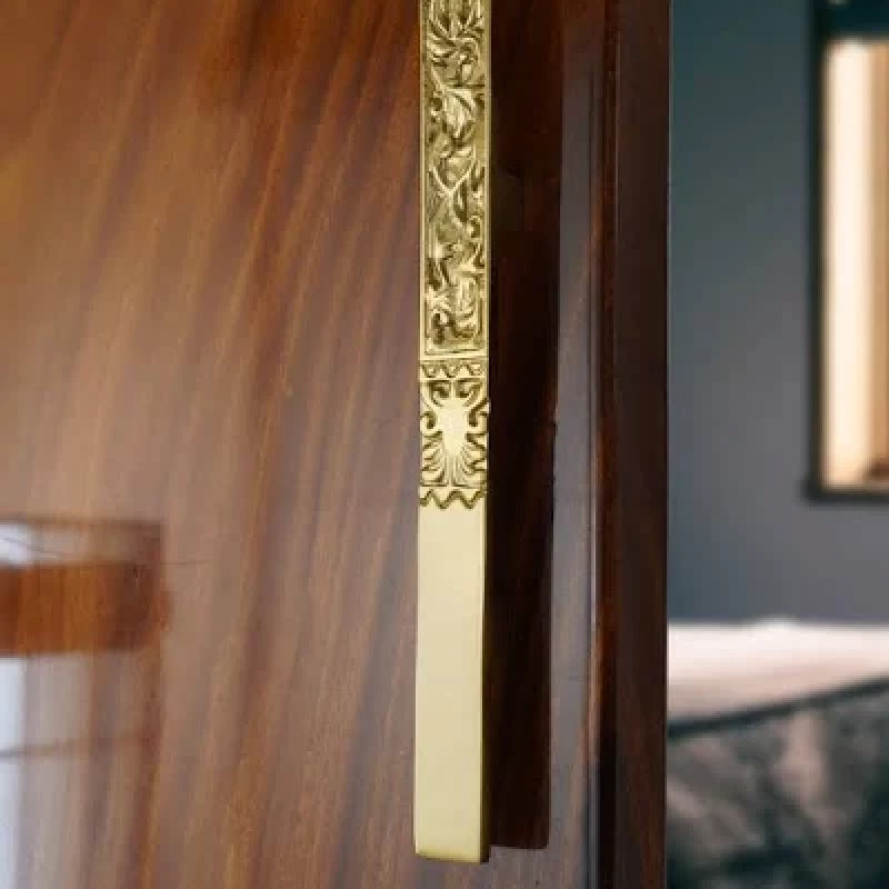 Folkstorys Handmade Metal Designer Trunk Wardrobe Door handle
