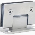 High Quality NED-4913 90 Degree Open 304 Stainless Steel Wall Mount Glass Shower Door Hinge For Home Bathroom Furniture
