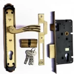 SUNSHINE Brass Glossy Handlesets  (Multicolor)