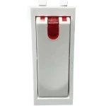 Honeywell MK Wraparound Modular Switch White - 16A - 1M - 1 Way - With Indicator